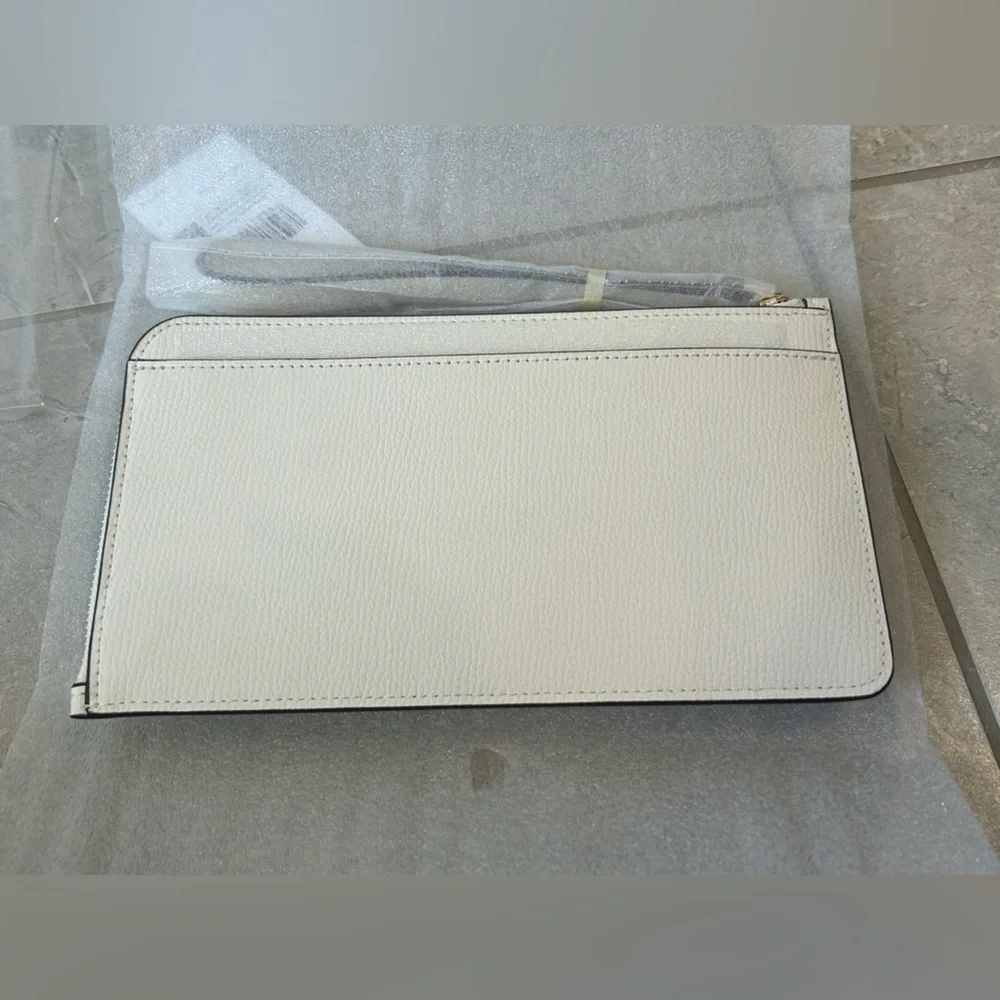 NWT Kate Spade Lucy Applique Medium L-Zip Wristlet